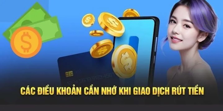 Anh em phải truy cập tới mục rút tiền
