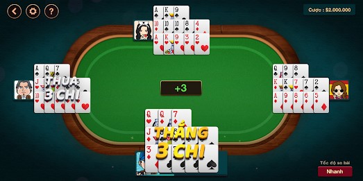 Chi tiết về cách chơi của game bài mậu binh