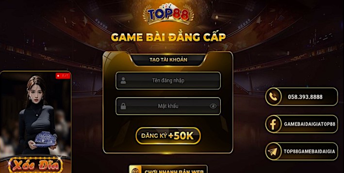 Điểm danh kho trò chơi khổng lồ và hấp dẫn tại Top88