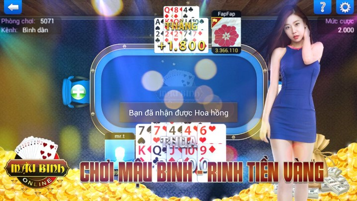 Hướng dẫn tân thủ cách tham gia game bài mậu binh